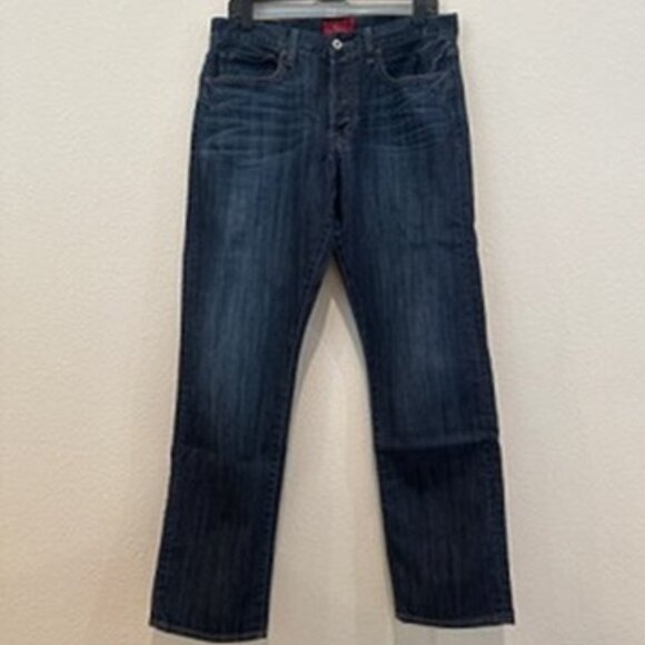 Lucky Brand 121 Heritage Slim Jeans – Dark Wash (33x32) - Picture 1 of 3
